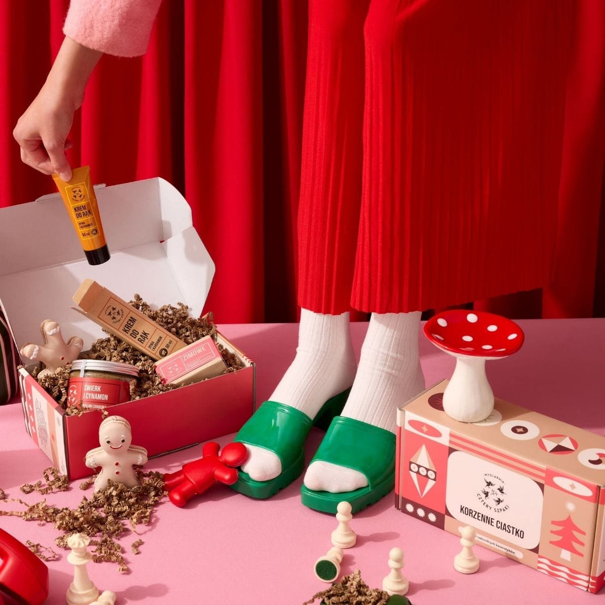 Cztery Szpaki Weihnachtsset: Gewürzkekse