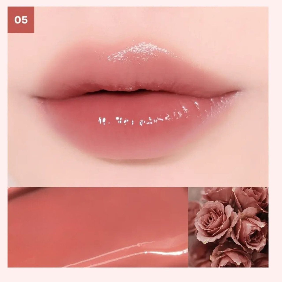 Heimish Ever Glow Gloss Lip Tint, 05 Bashful Mauve – 3,2 g