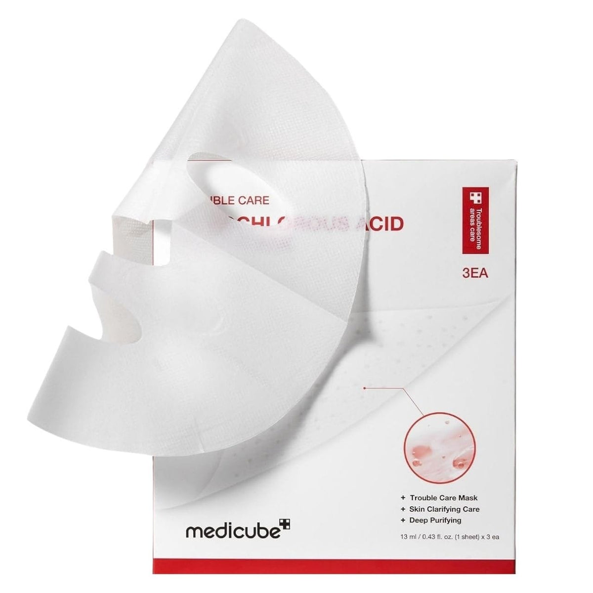 Medicube Hypochlorous Acid Peel Mask - 3 Stück