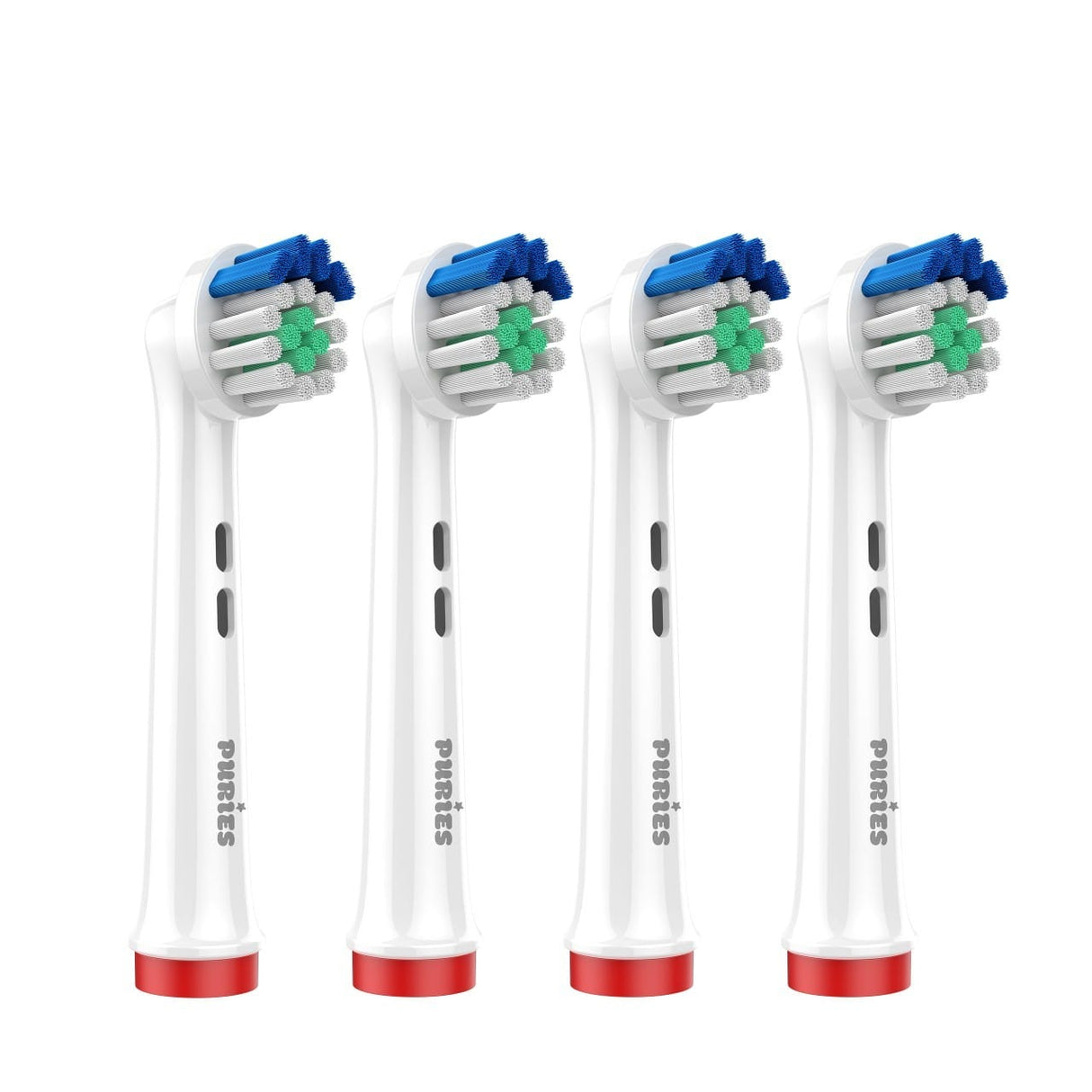 Puries Boost elektrische Zahnbürstenköpfe für Oral-B – 4 Stück