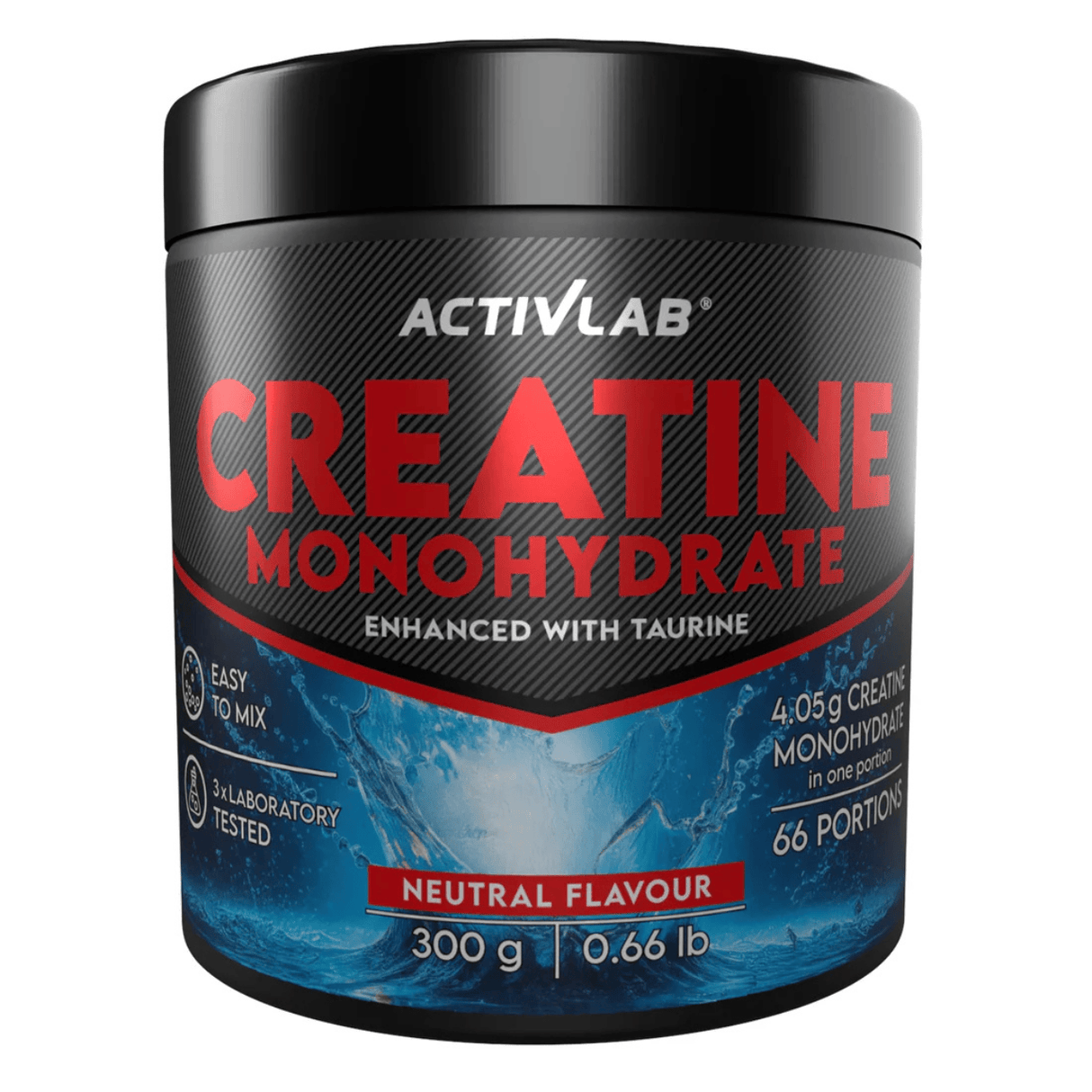 Activlab Creatine Monohydrate + Taurine Unflavoured - 300 g