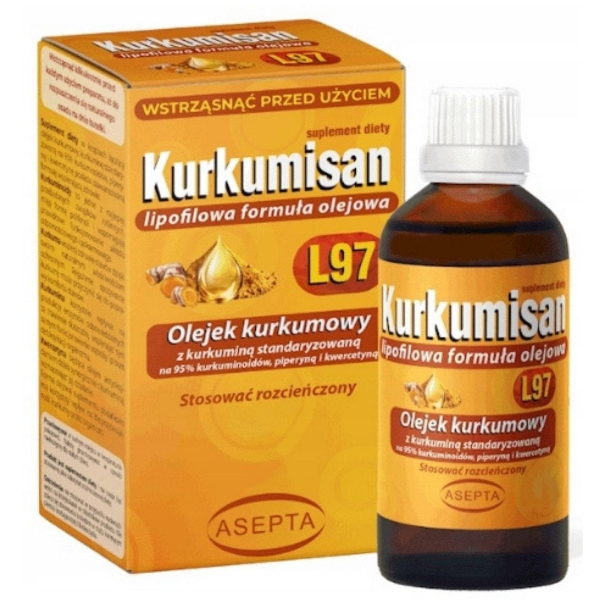 Asepta Kurkumisan Turmeric Oil - 10 ml