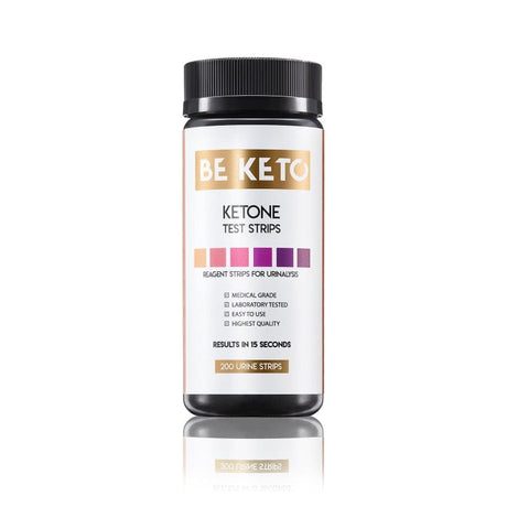 BeKeto Ketone Test Strips - 200 Pieces