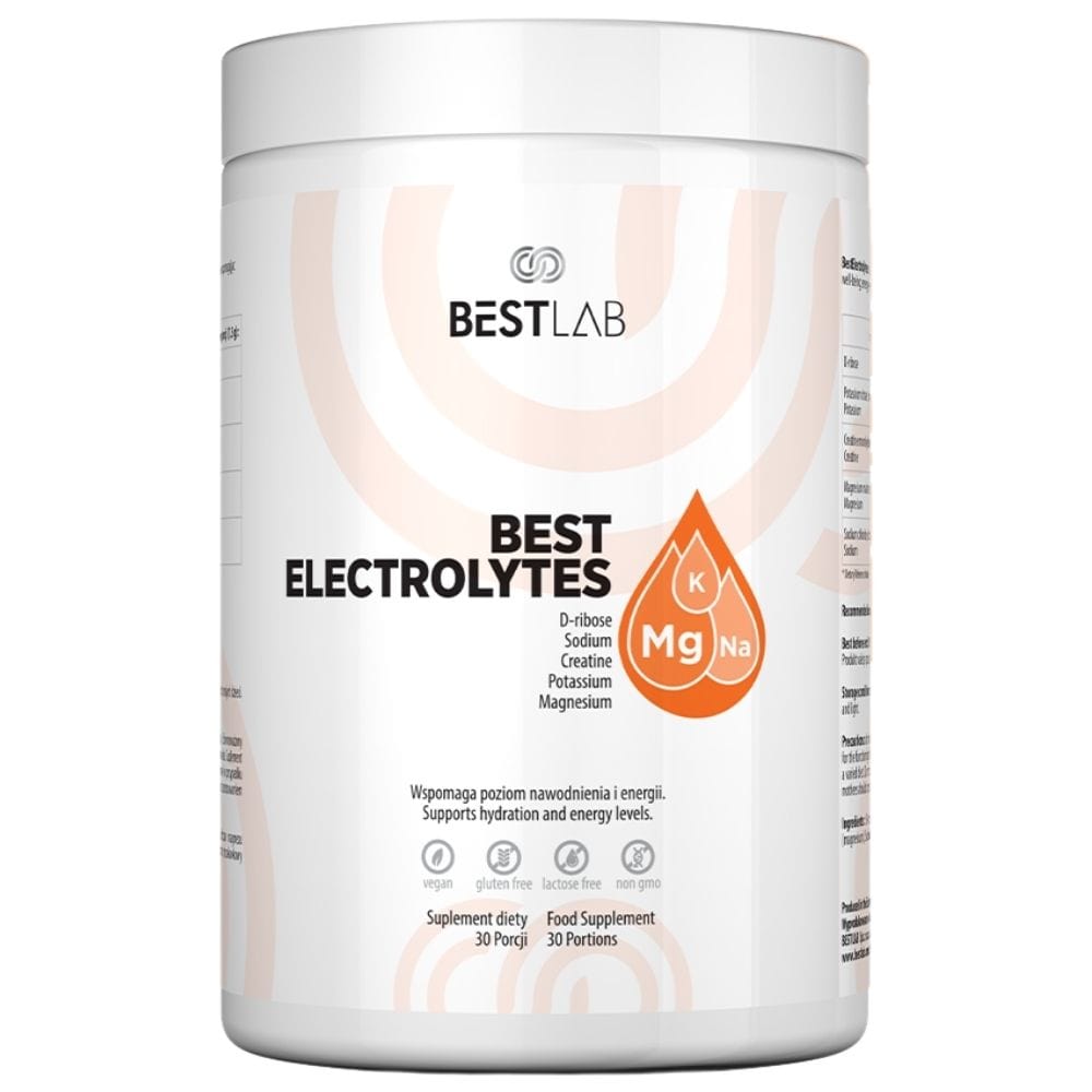 BestLab Best Electrolytes, Creatine and D-Ribose - 225 g