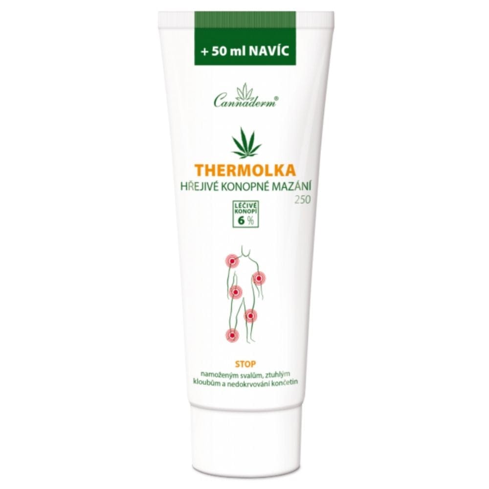 Cannaderm Thermolka Warming Gel for Muscle and Joint Pain - 250 ml