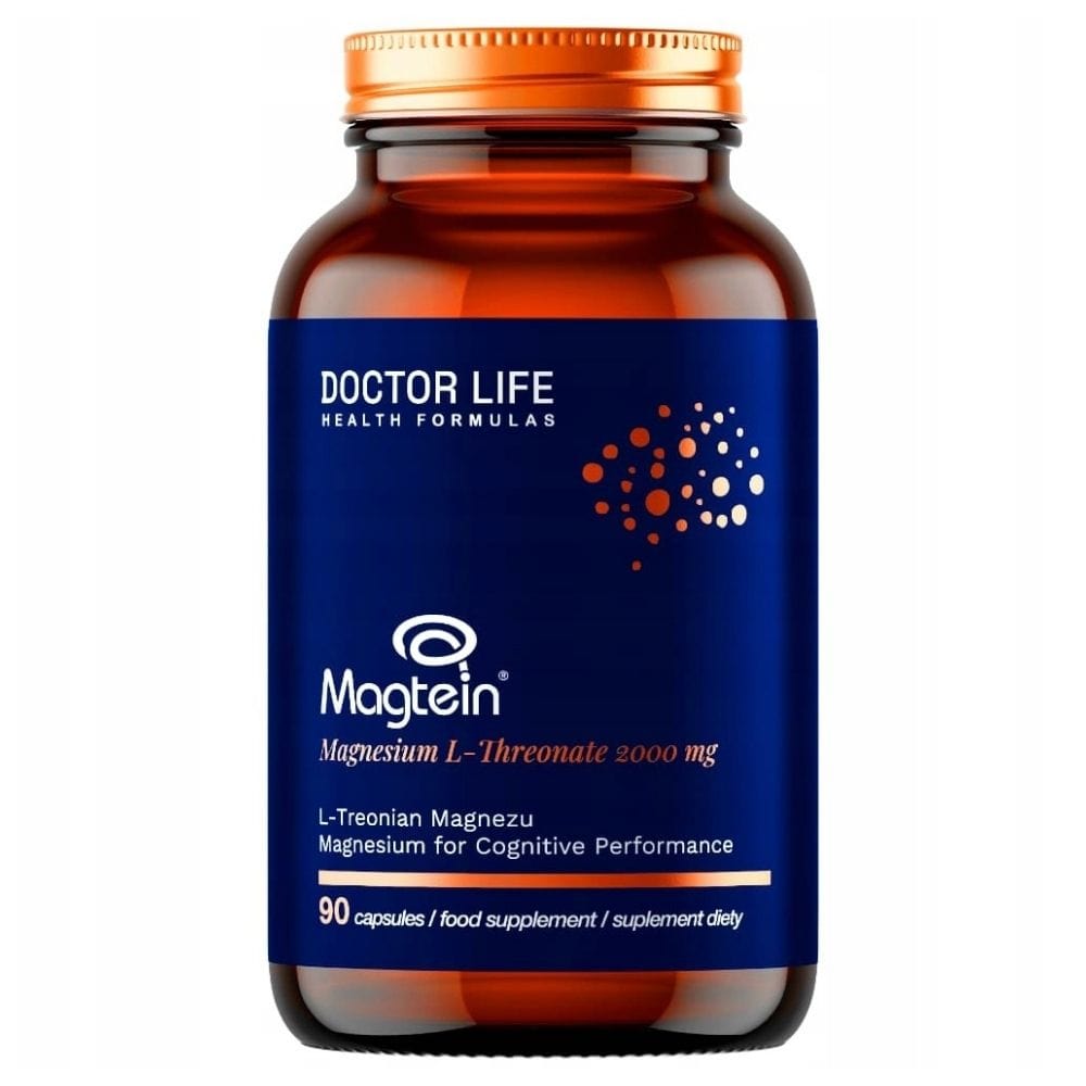 Doctor Life Magtein (L-Threonte Magnesium) 2000 mg - 90 Capsules