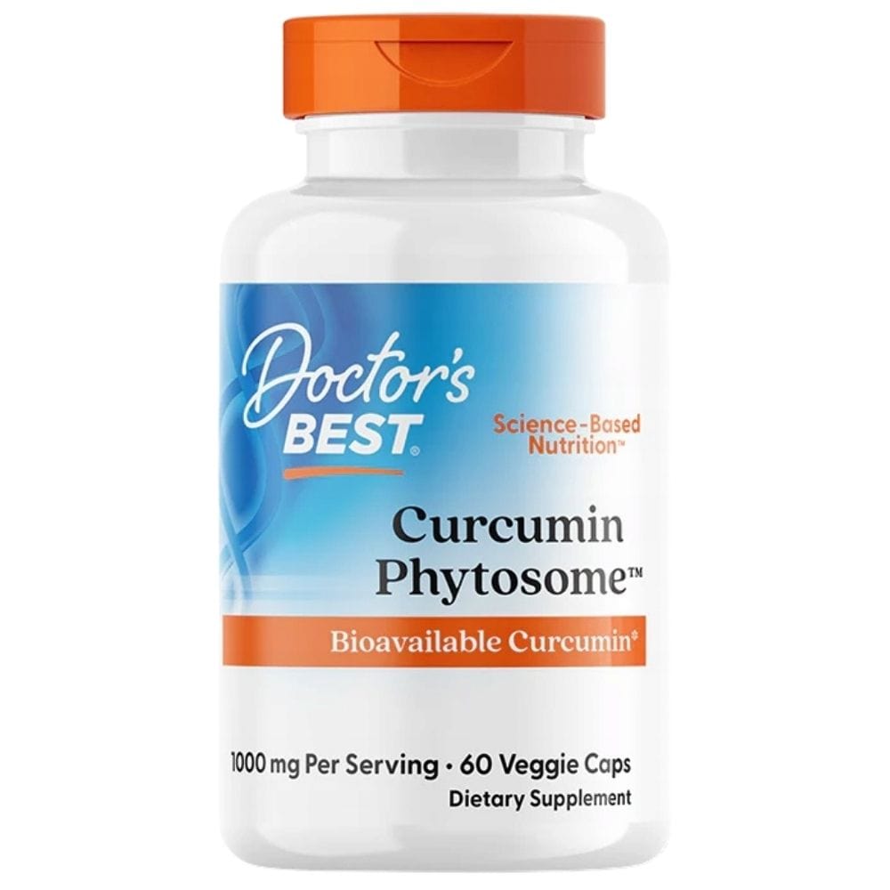Doctor's Best Curcumin Phytosome with Meriva 500 mg - 60 Veg Capsules