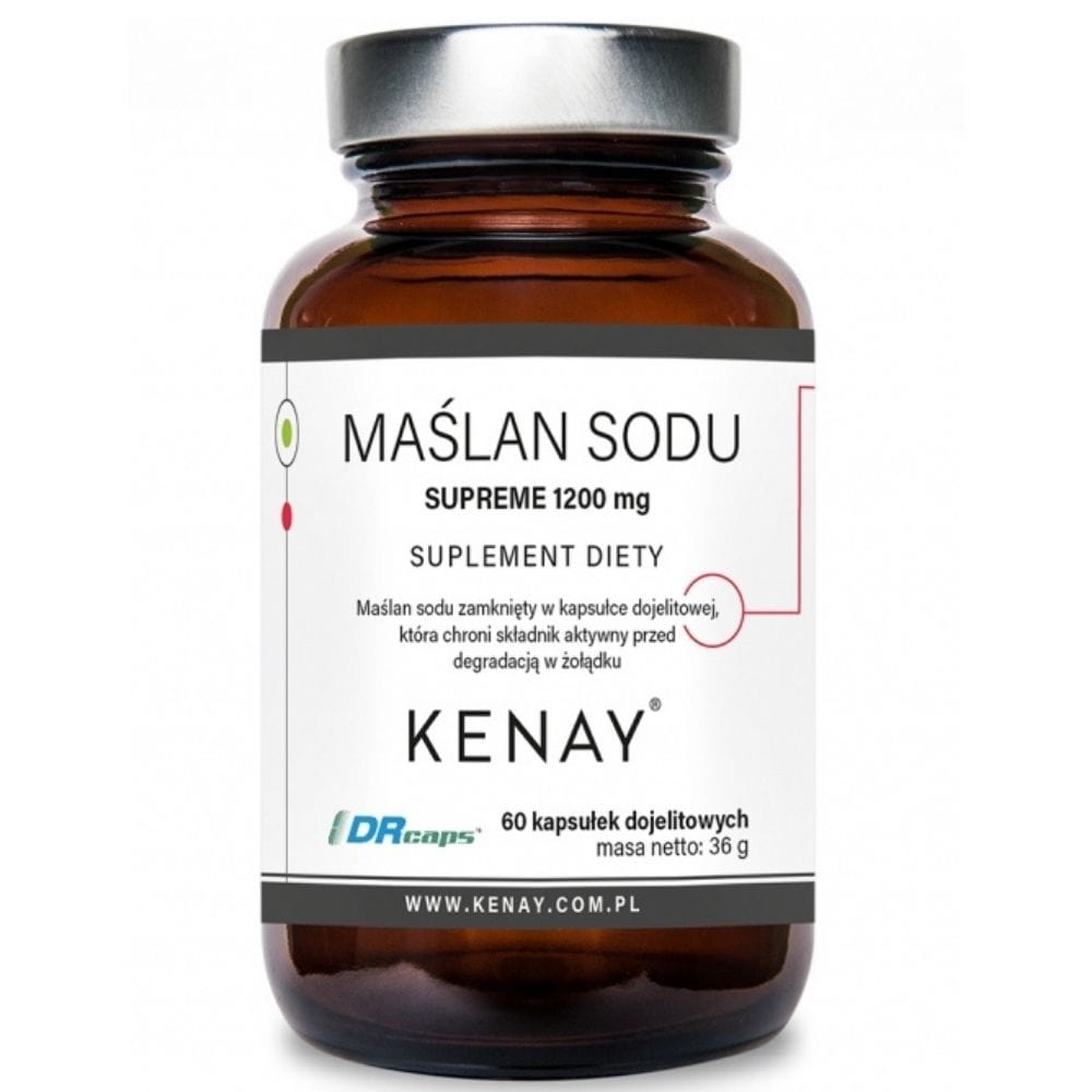 Kenay Natriumbutyrat Supreme 1200 mg - 60 Kapseln  Medpak
