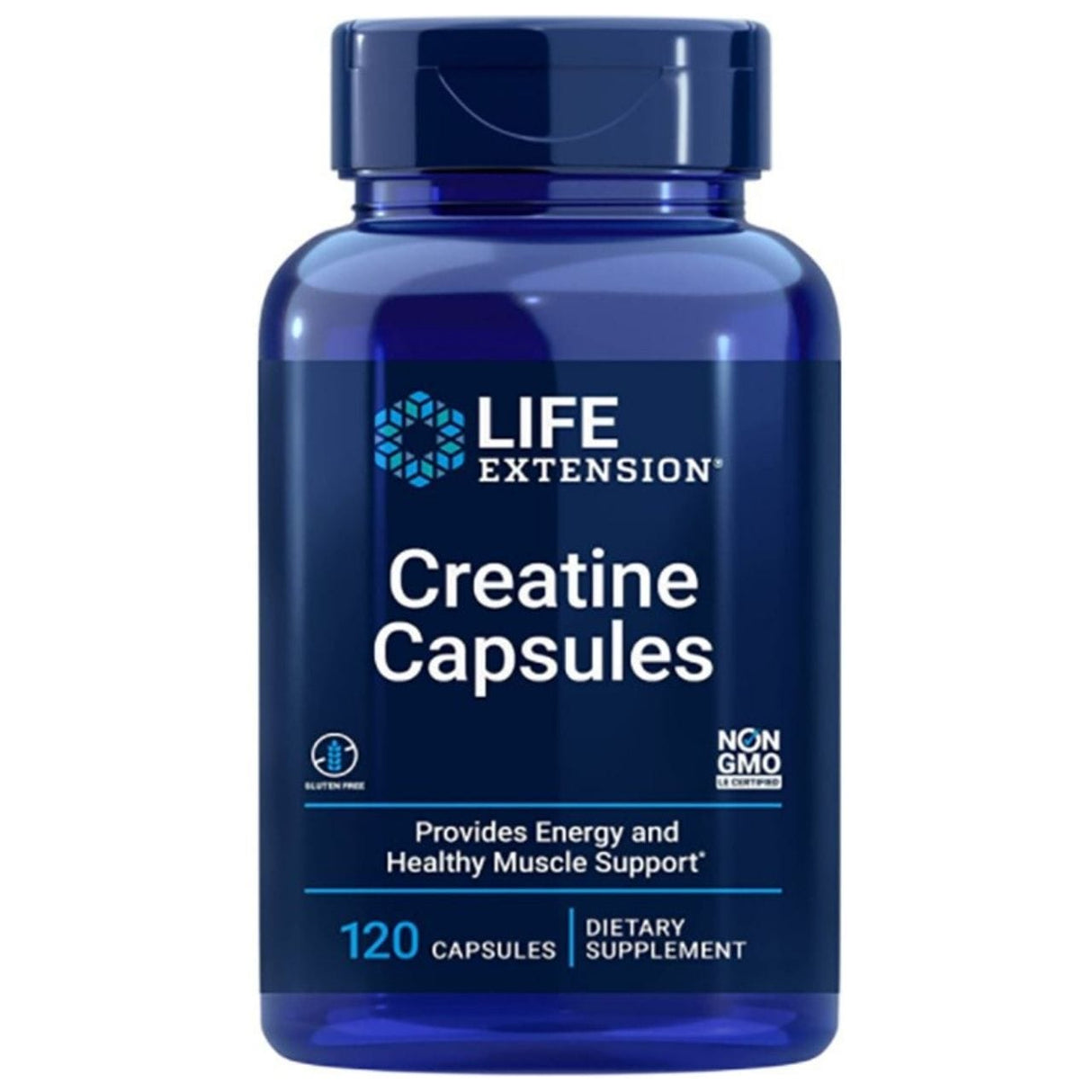 Life Extension Creatine Capsules - 120 Capsules