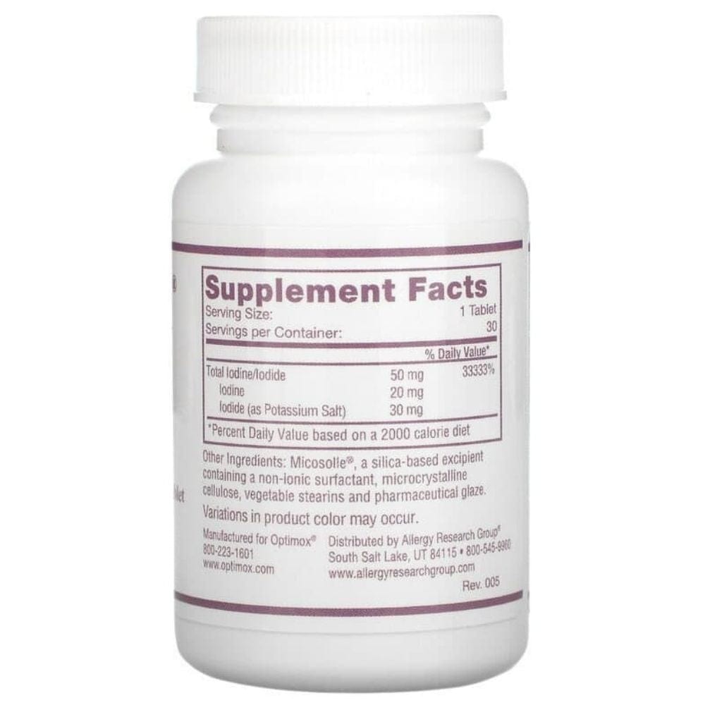 Optimox Iodoral 50 mg - 30 Tablets
