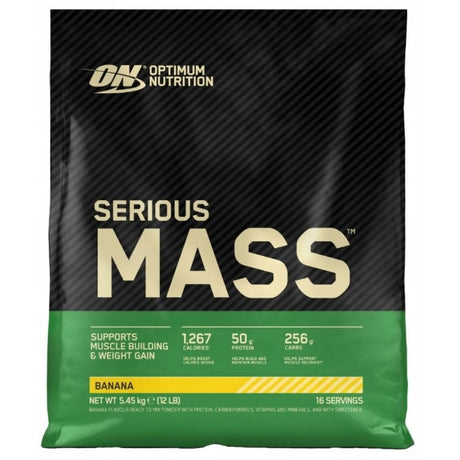 Optimum Nutrition Serious Mass, Banana - 5450 g