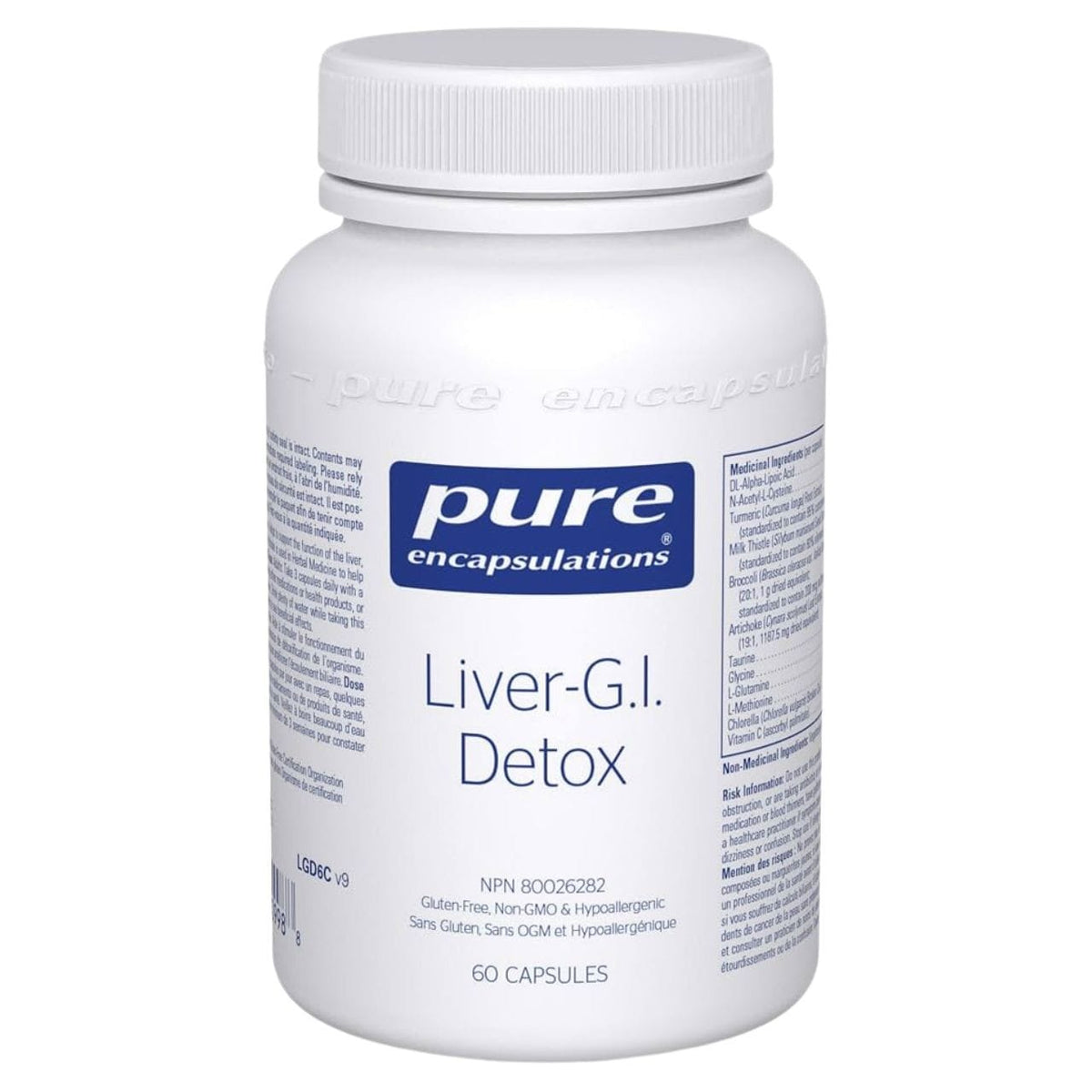 Pure Encapsulations Liver-G.I. - 60 Capsules