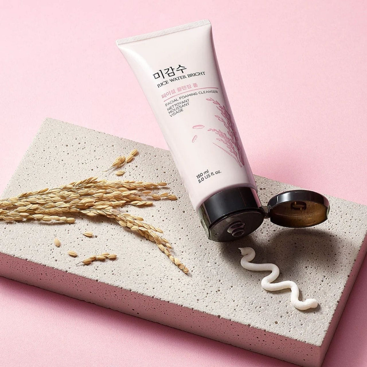 The Face Shop Water Bright Foam with Rice Extract - 300 ml