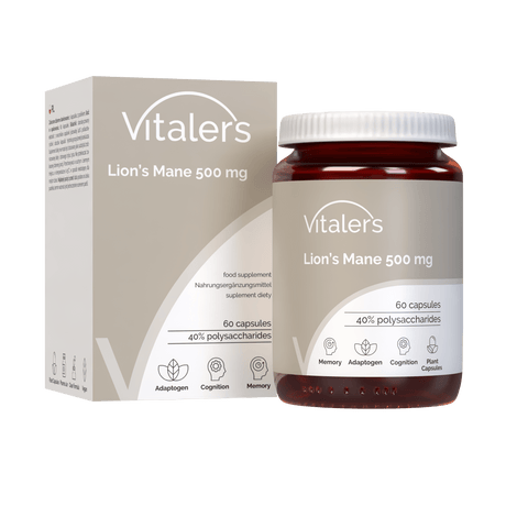 Vitaler's Lion's Mane 500 mg - 60 Capsules