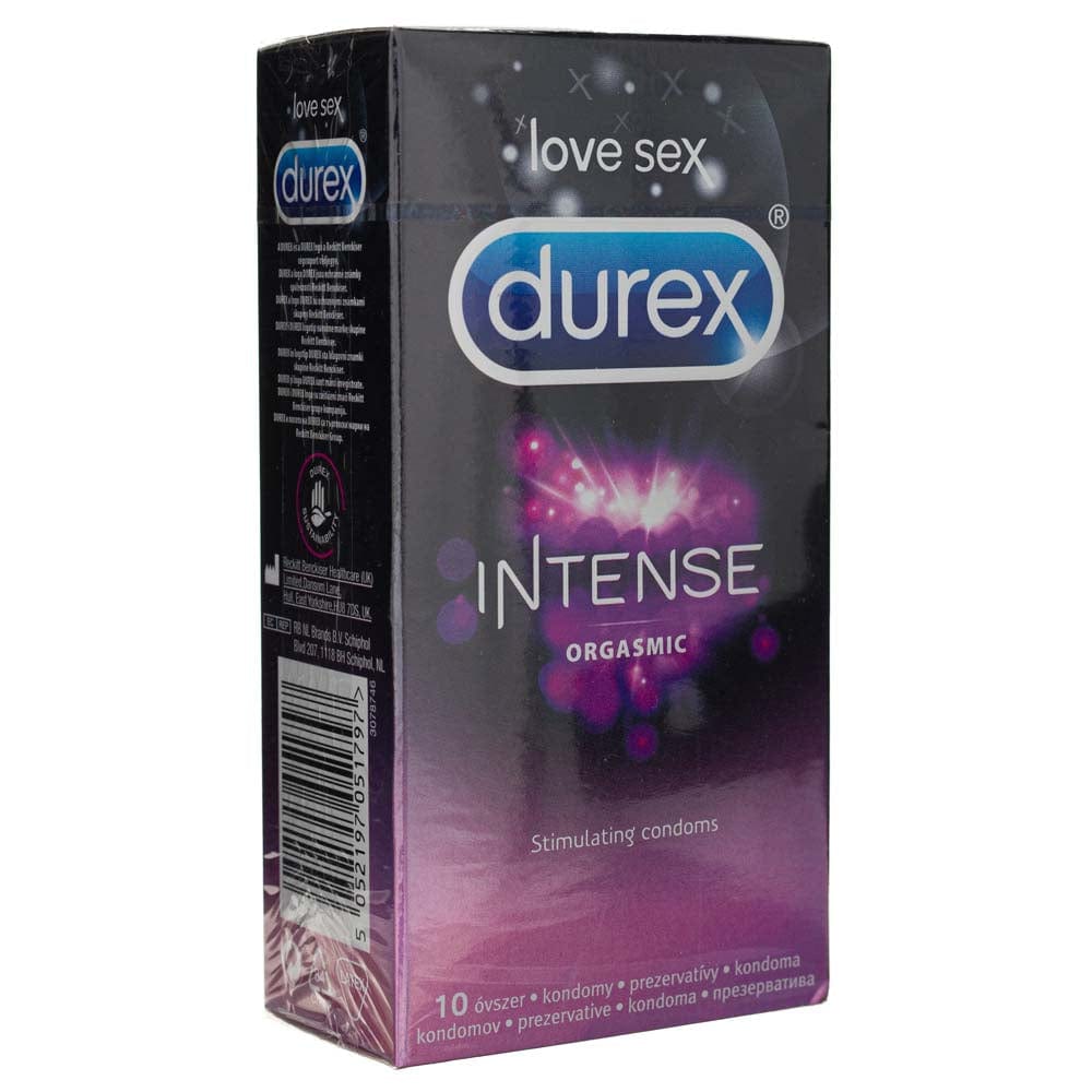 Durex Intense Orgasmic Kondome 10 Stück Medpak 