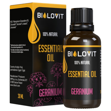 Bilovit Geranium ätherisches Öl – 30 ml