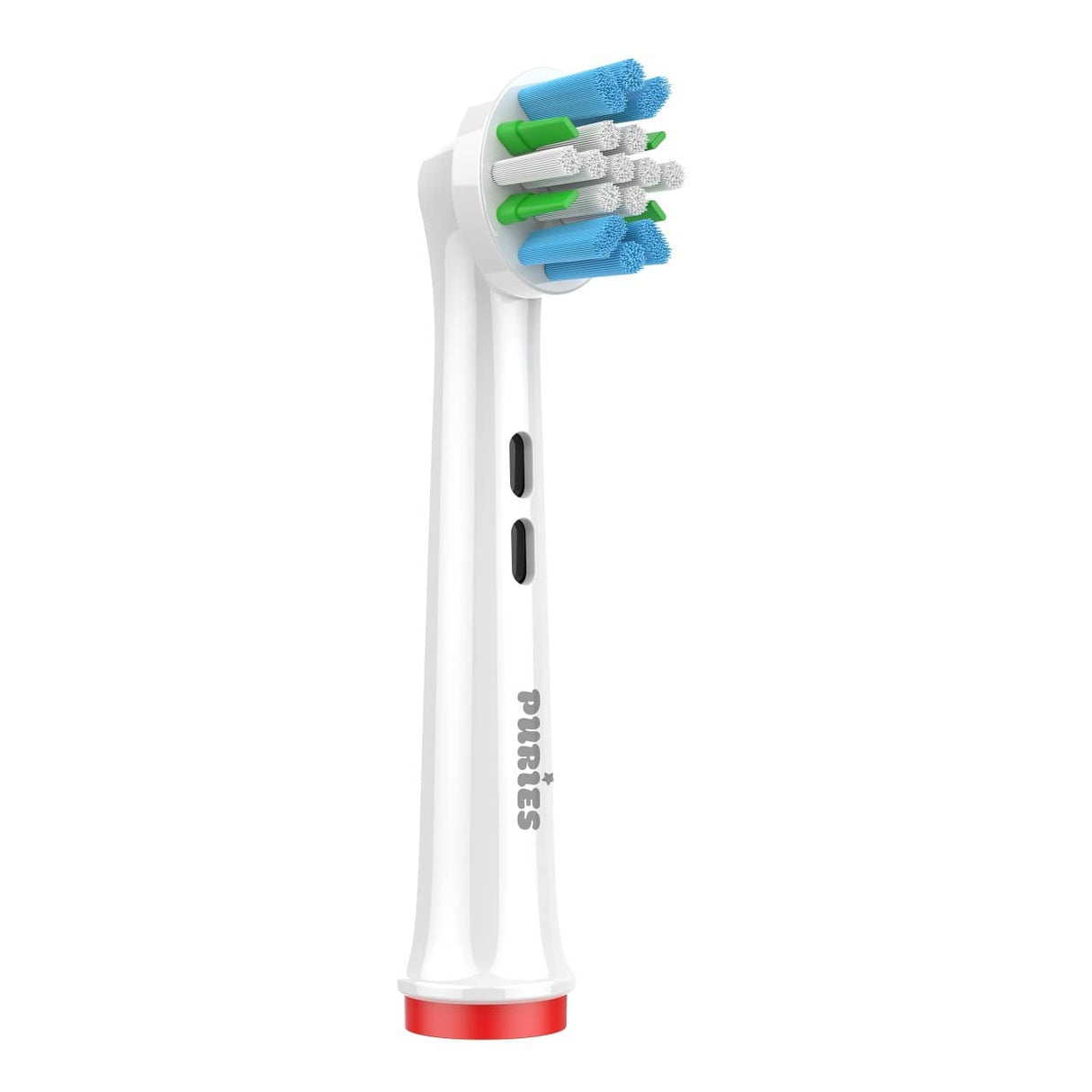 Puries Interio Elektrische Zahnbürstenköpfe für Oral-B – 4 Stück
