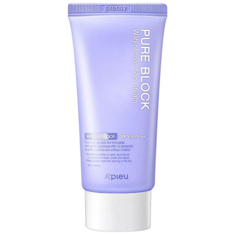 A'pieu Pure Block Natural Water Proof Sun Cream SPF50+ PA+++ - 50 ml