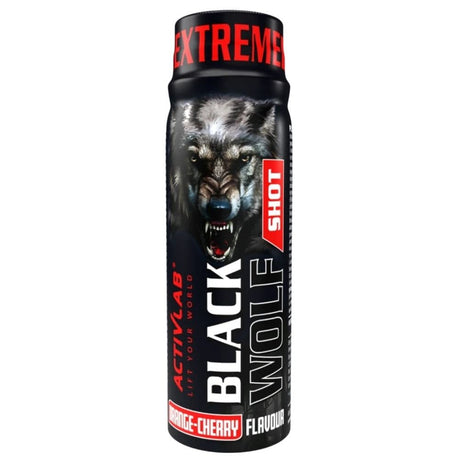 Activlab Black Wolf Pre-Workout Shot, Orange-Cherry - 80 ml