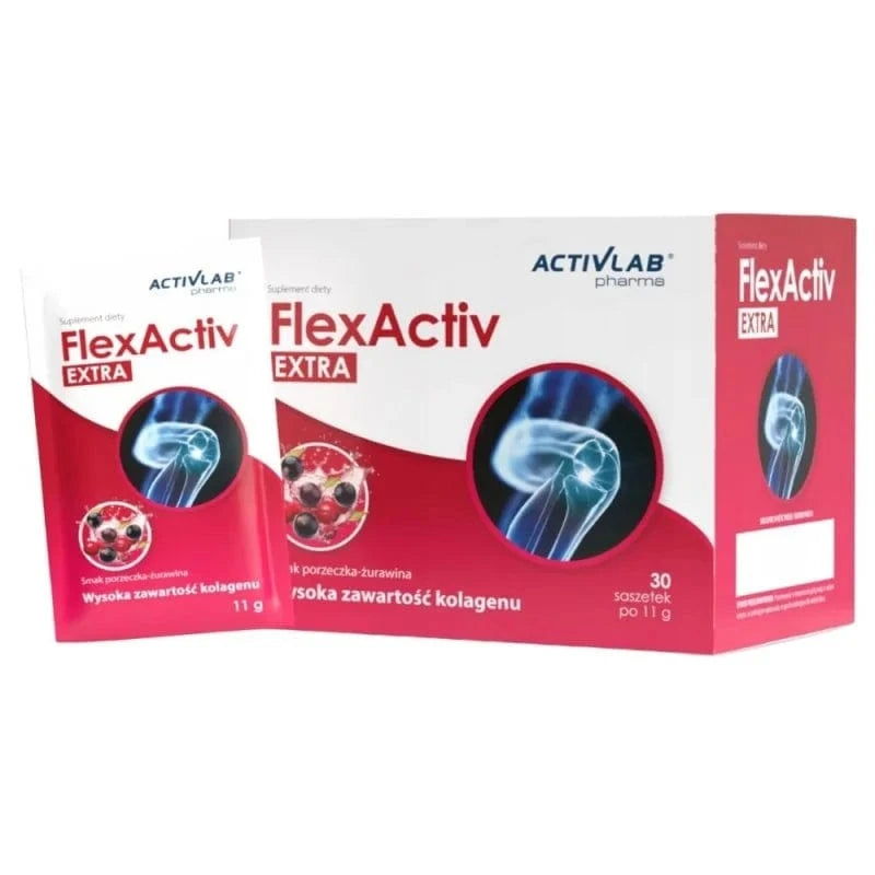 Activlab Pharma FlexActiv Extra, Johannisbeere-Cranberry - 30 Beutel ...