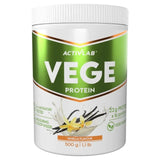 Activlab Vege Protein Plant-Based Protein Powder, Vanilla - 500 g