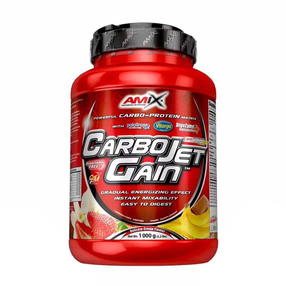 Amix CarboJET Gain, Chocolate - 1000 g