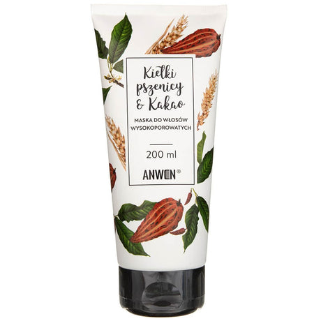 Anwen Wheat Germ & Cocoa High-Performance Hair Mask - 200 ml