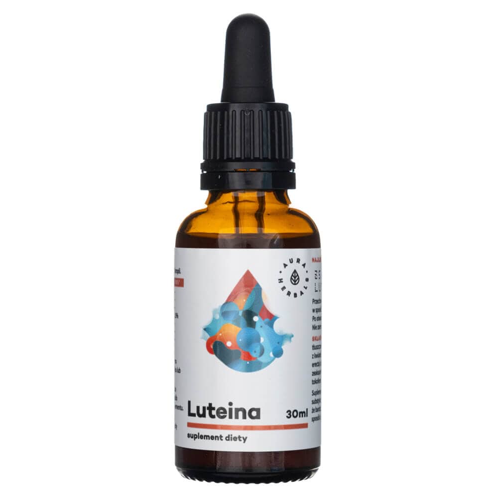 Aura Herbals Lutein Zeaxanthin Vitamin A DHA & EPA Acids, drops - 30 ml