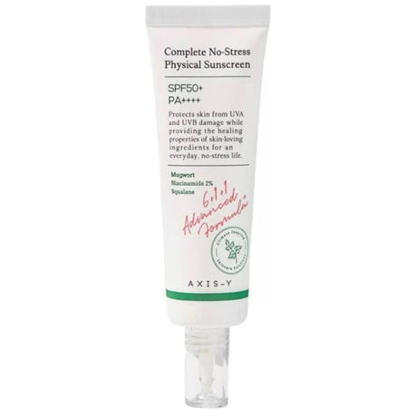 Axis-Y Complete No-stress Physical Sunscreen SPF50+ - 50ml