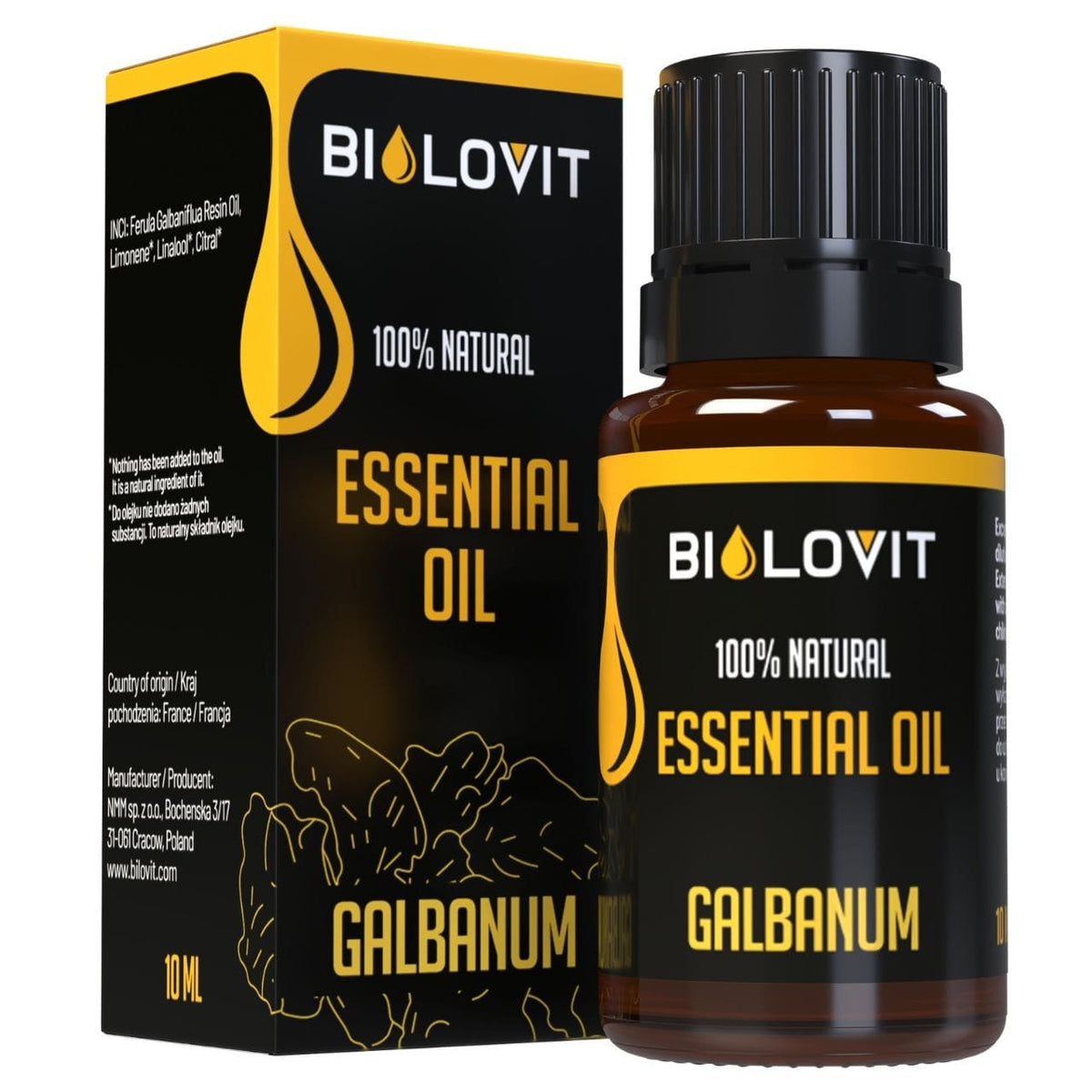 Bilovit Galbanum Essential Oil - 10 ml