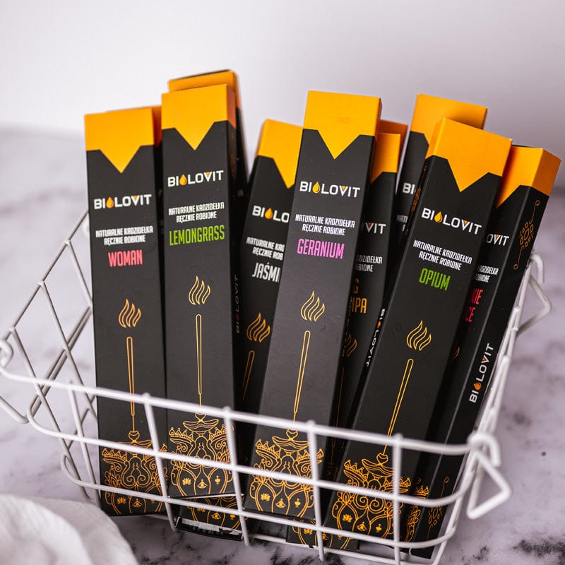 Bilovit Natural Aromatic Incense Sticks Lemongrass - 40 g