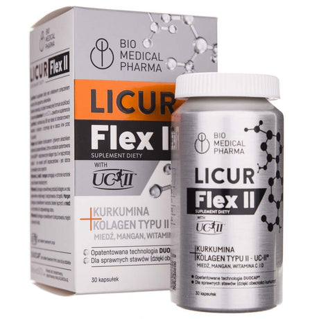 Bio Medical Pharma Licur Flex II - 30 Capsules