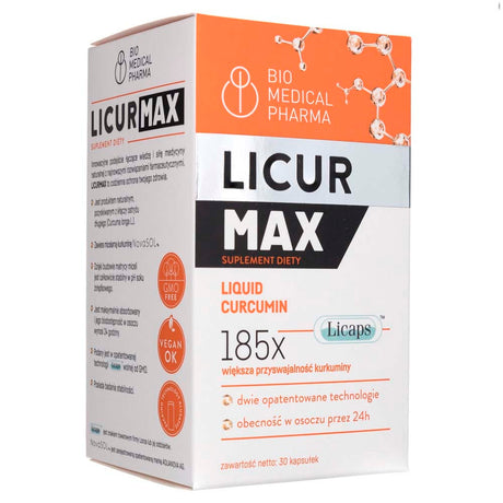 Bio Medical Pharma Licur Max - 30 Capsules