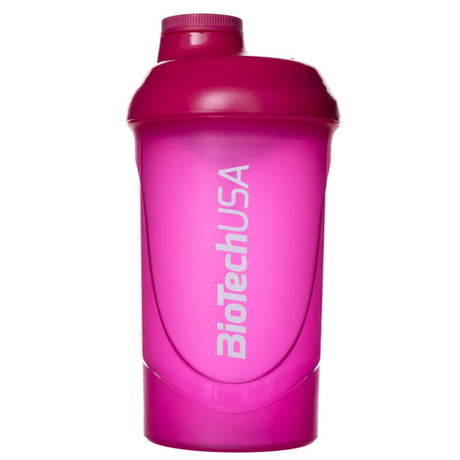 BioTech USA Shaker Wave, Pink - 600 ml