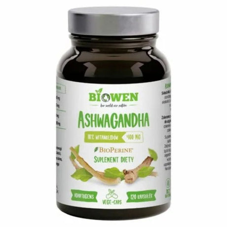 Biowen Ashwagandha 400 mg - 120 Capsules