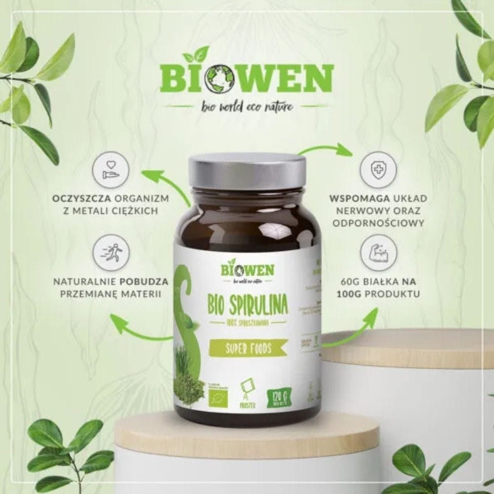 Biowen BIO Spirulina Powder - 120 g
