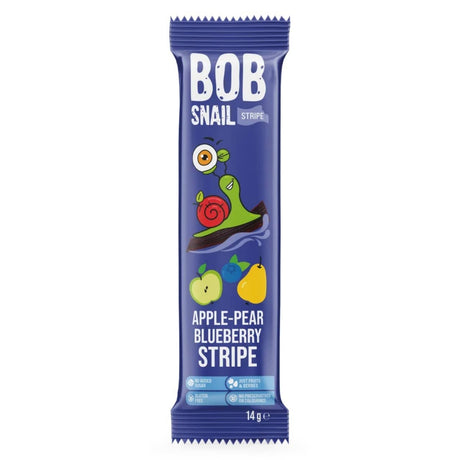 Bob Snail Fruit Strips, Apple, Pear & Blueberry - 14 g