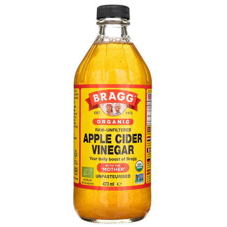 Bragg Organic Apple Cider Vinegar Unpasteurised - 473 ml