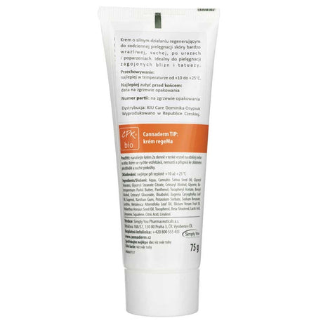 Cannaderm Regenerace Regenerating Cream - 75 g