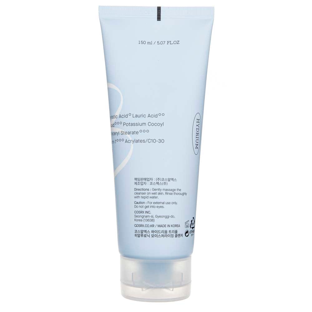 COSRX Hydrium Triple Hyaluronic Moisture Cleanser - 150 ml