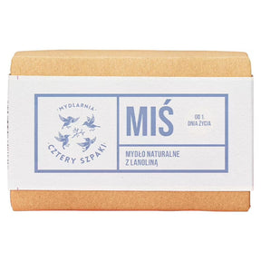 Cztery Szpaki Delicate soap with lanolin Teddy Bear - 110 g