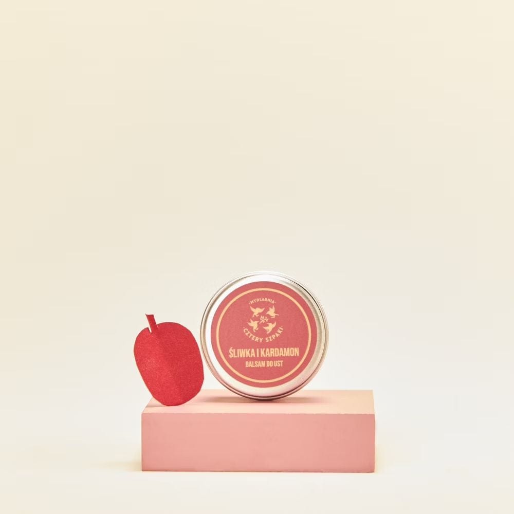 Cztery Szpaki Lip Balm, Plum and Cardamom - 15 ml