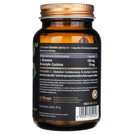 Doctor Life L-Glutathione + N-Acetyl-Cysteine - 60 Capsules