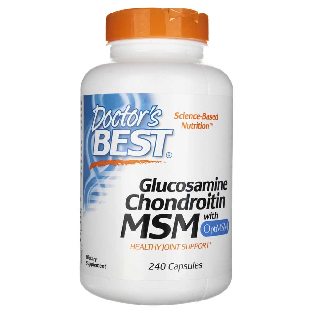 Doctor's Best GlucosaminChondroitinMSM 240 Kapseln Medpak