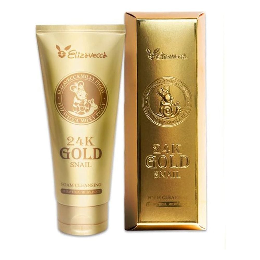 Elizavecca Milky Piggy 24 Gold Snail Foam - 180 ml