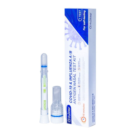 FaStep COVID-19 Antigen and Influenza Type A/B Nasal Test Kit - 1 Piece