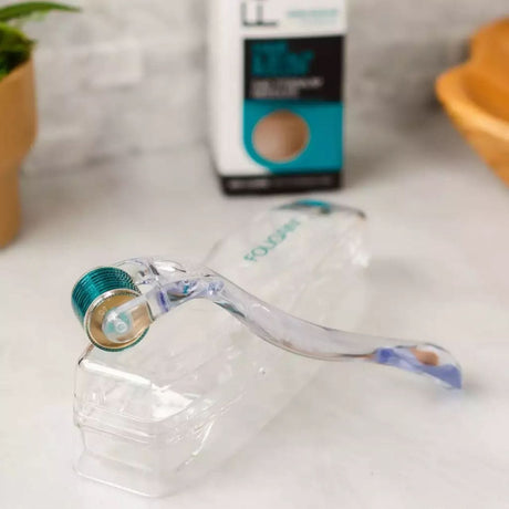 Foligain Dermaroller for the Scalp with Titanium Needles – 1 Piece