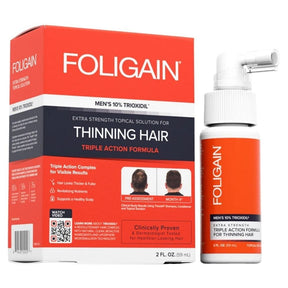 Foligain Man Treatment Trioxidil 10% for Thinning Hair for Men - 59 ml