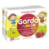 Garda Junior Raspberry-Strawberry - 24 Lozenges