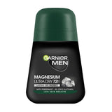 Garnier Mineral Men Magnesium Ultra Dry 72h Antiperspirant Roll-On - 50 ml